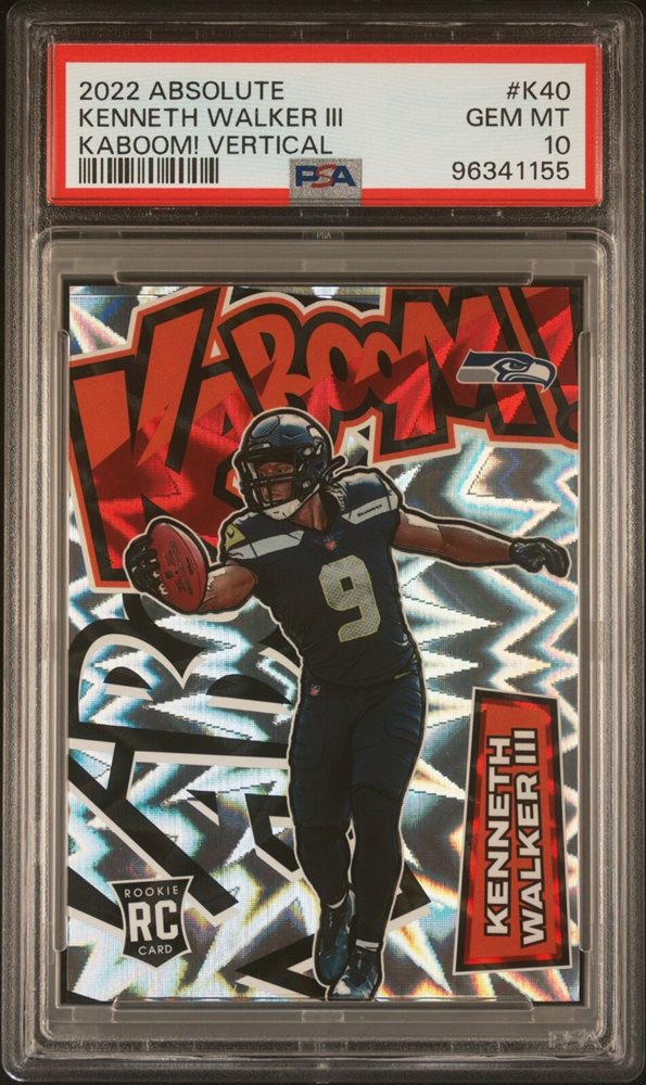 10枚限定 Kenneth Walker III 直筆サインカード PSA 8 2e78d352779a425c85965308121d97