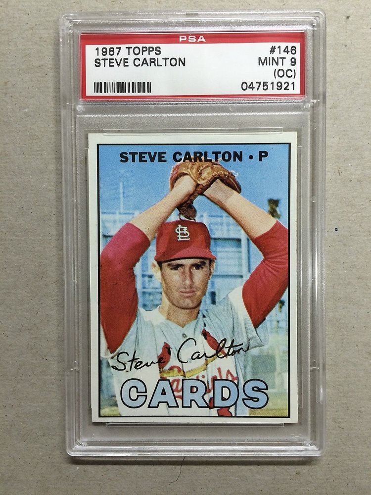 Auction Prices Realized Baseball Cards 1967 Topps Steve Carlton
