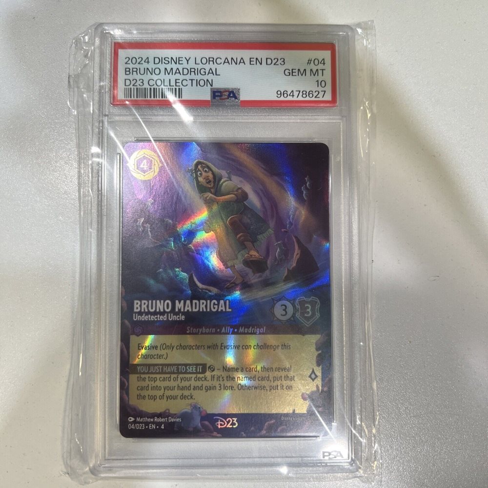 Auction Prices Realized Tcg Cards 2024 DISNEY LORCANA EN D23