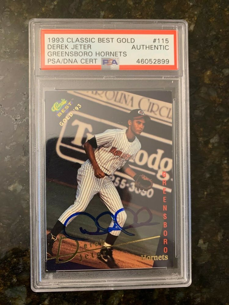 Auction Prices Realized Minor League Cards 1993 Classic Best Gold Derek Jeter Greensboro