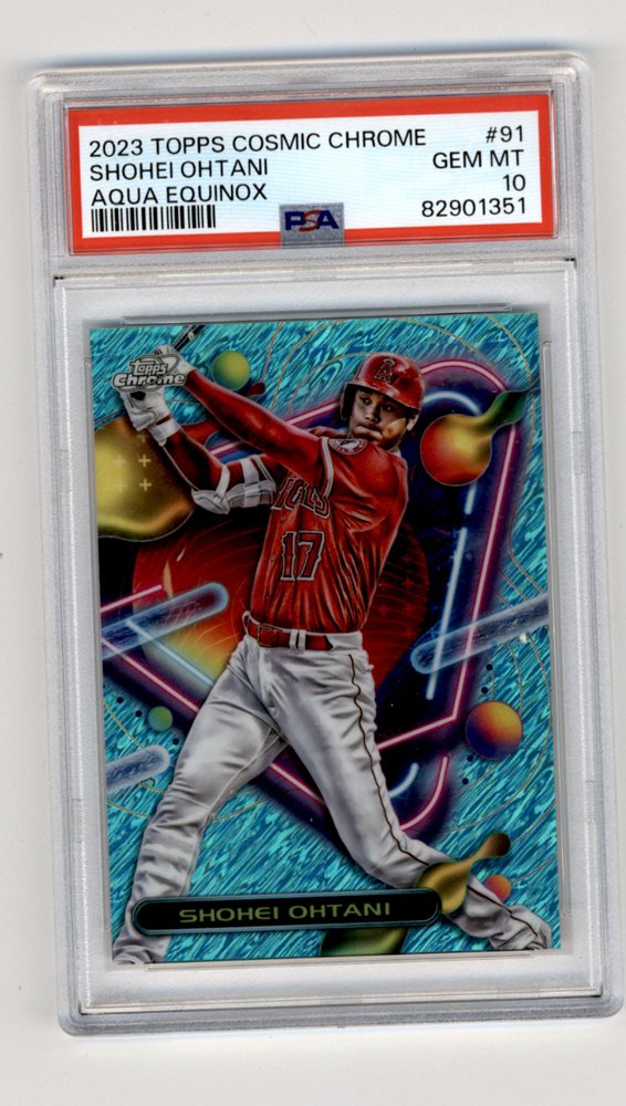 【50シリ】大谷翔平 2023 Topps Cosmic Chrome Shohei Ohtani 2023 Topps Chrome Cosmic Launched Into Orbit & 2024