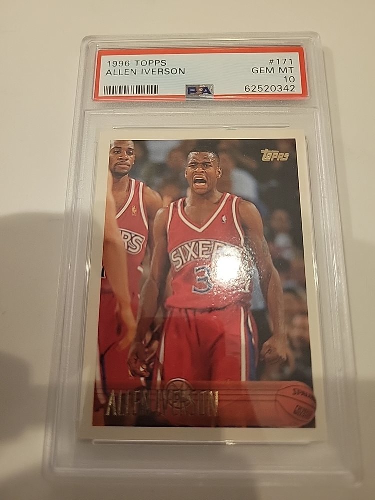 Auction Prices Realized Basketball Cards 1996 TOPPS Allen Iverson