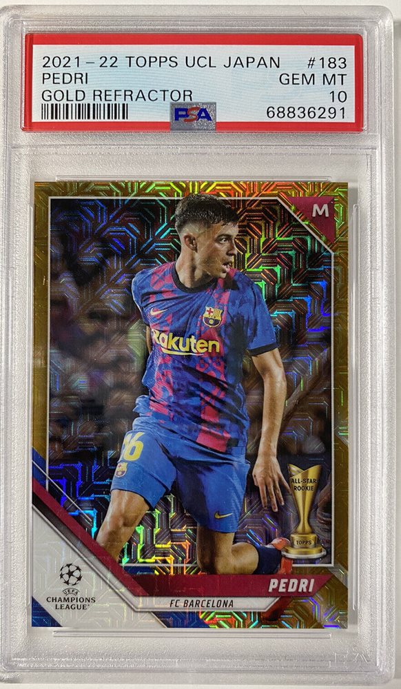 ペドリ Topps UCL Japan PSA 10 RC ルーキーカード