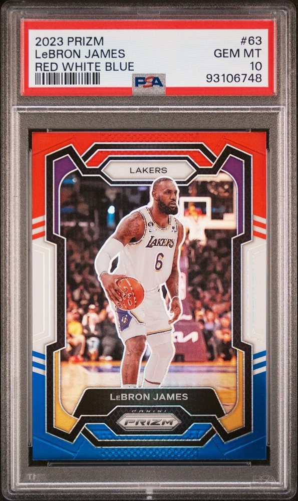 Auction Prices Realized Basketball Cards 2023 PANINI PRIZM Lebron
