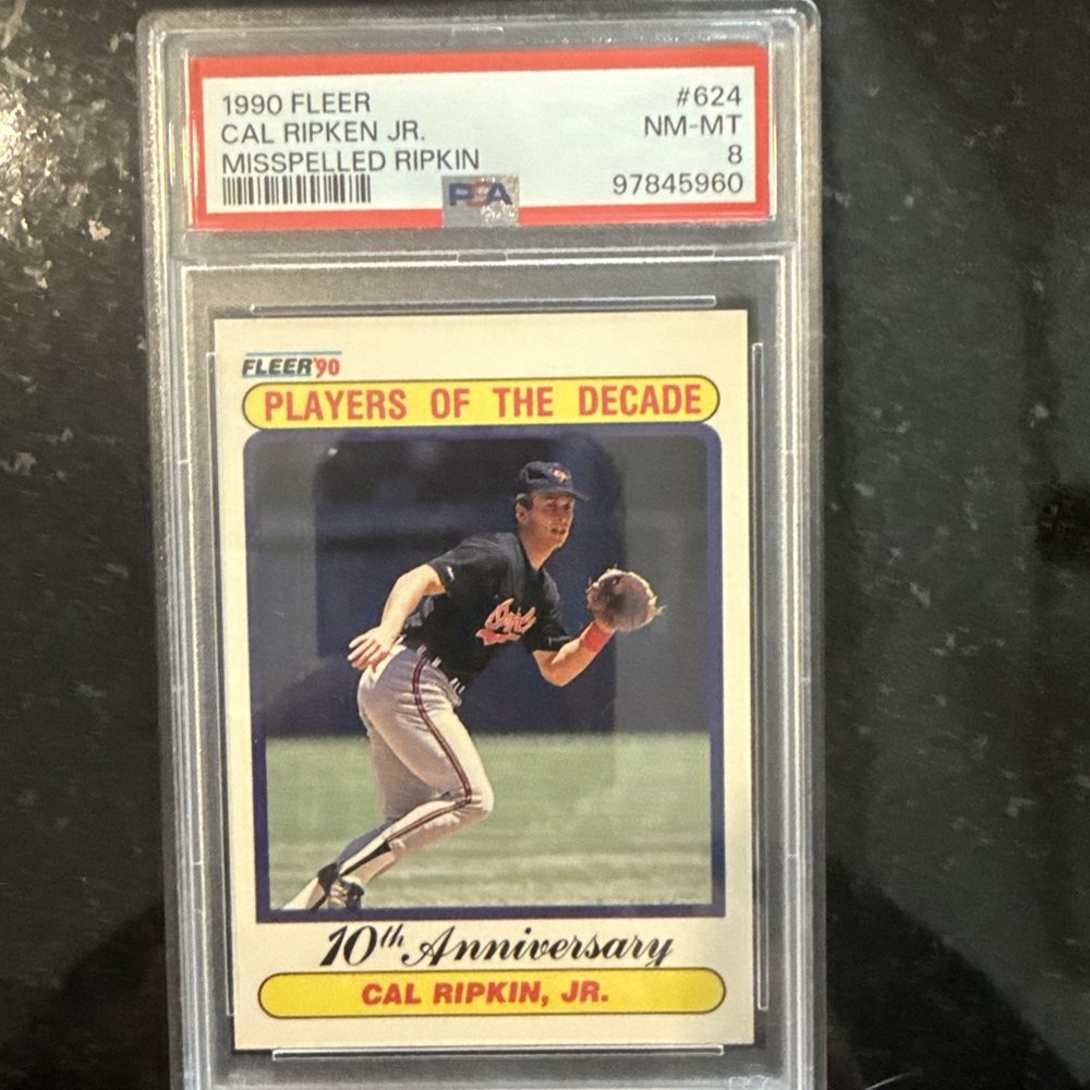 【PSA鑑定付き直筆サイン】1990 FLEER Ｗ．クラーク／Ｋ．ミッチェル Auction Prices Realized Baseball Cards 1990 FLEER Cal Ripken Jr.