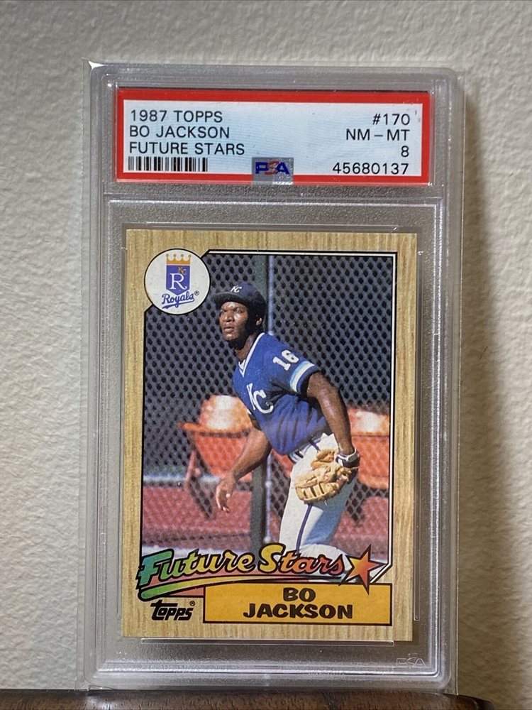 Auction Prices Realized Baseball Cards 1987 Topps Bo Jackson FUTURE STARS
