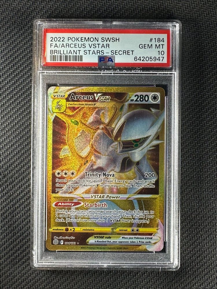 arceus pokemon card brilliant stars Arceus V 165/172 - Brilliant Stars main image 0