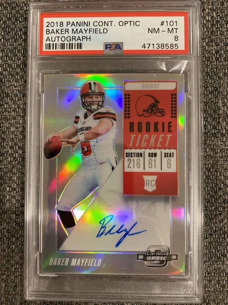 スポーツ選手 NFL CONTENDERS 18RC AUTO Baker Mayfield スポーツ選手 NFL CONTENDERS 18RC AUTO Baker Mayfield Baker