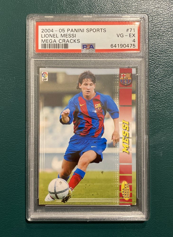 リオネルメッシ　ルーキーカード 2004 Panini Mega Cracks eBay Auction Item 175043724542 Soccer Cards 2004 Panini