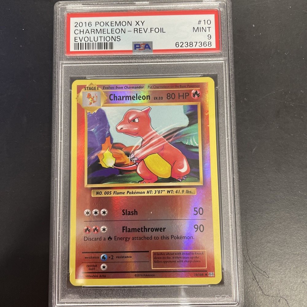 Auction Prices Realized Tcg Cards 2016 Pokemon XY Evolutions Charmeleon-Reverse  Foil