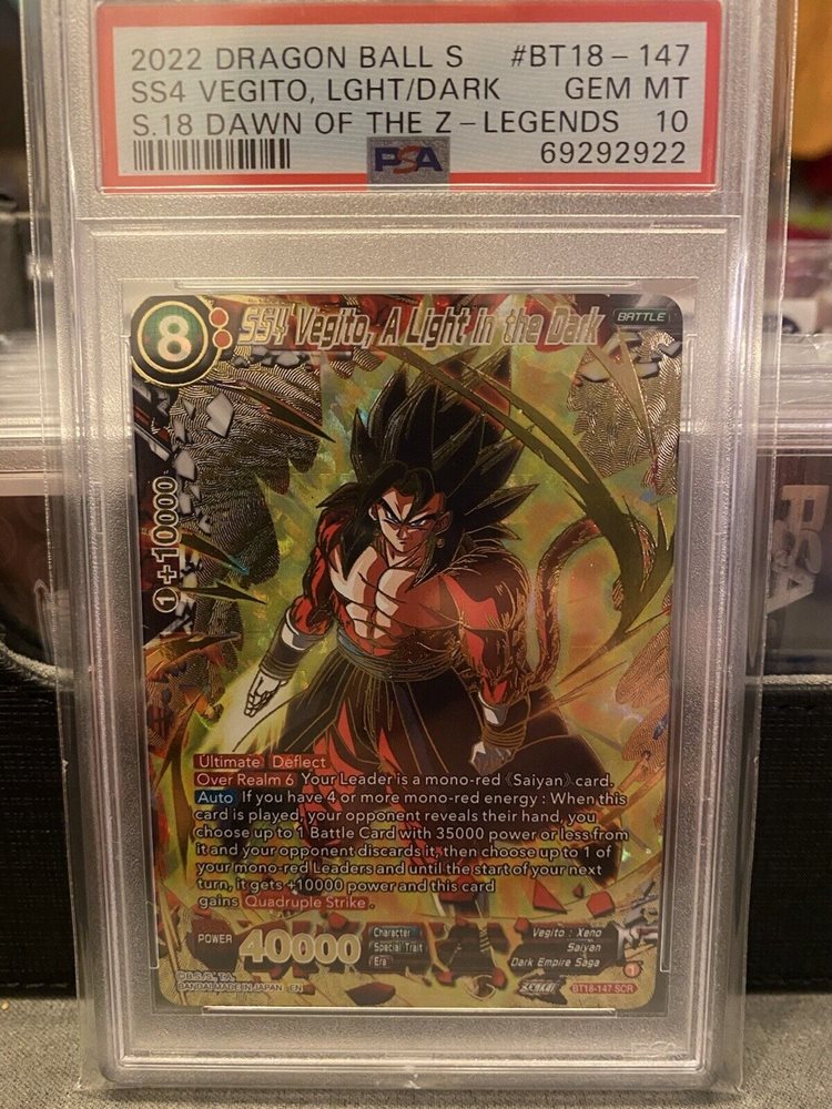 Auction Prices Realized Tcg Cards 2022 DRAGON BALL SUPER CARD GAME