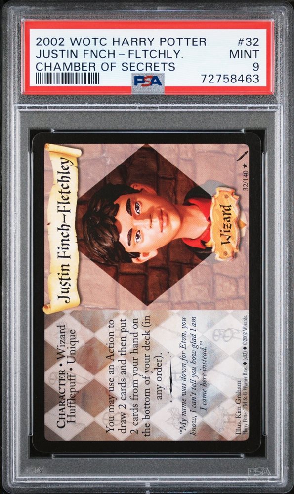 Auction Prices Realized Tcg Cards 2002 WOTC HARRY POTTER CHAMBER OF ...