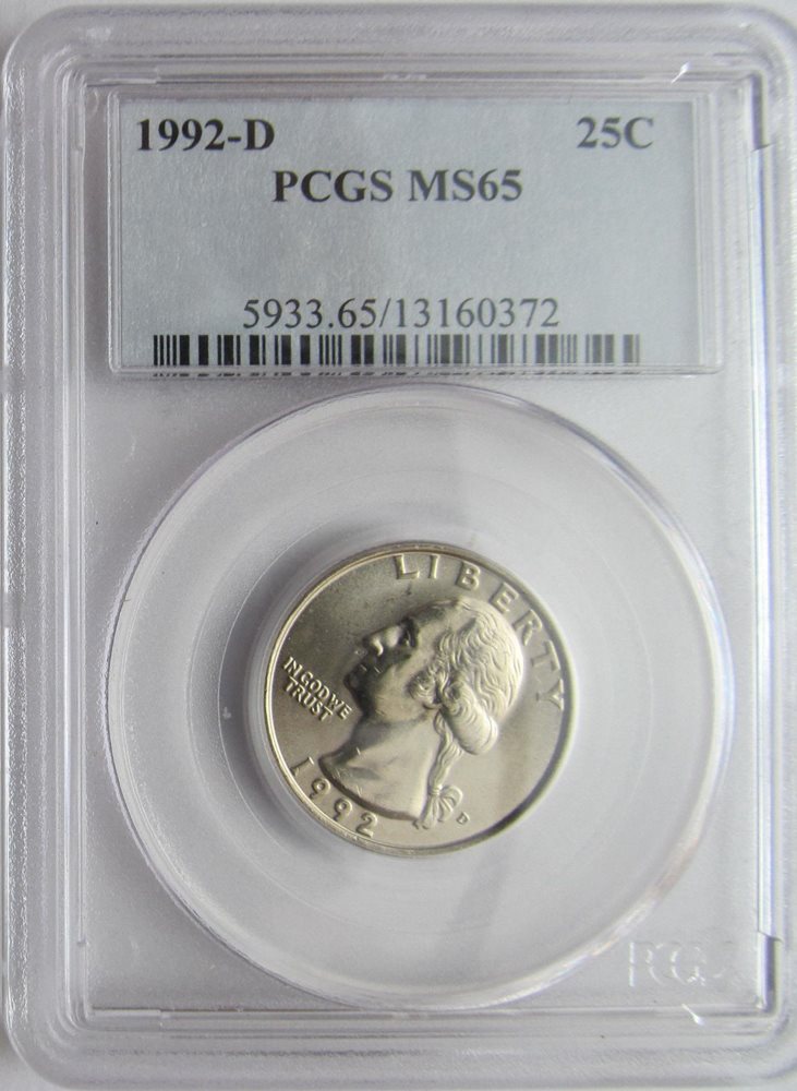 1992-S Washington Quarter Proof Deep Cameo coin