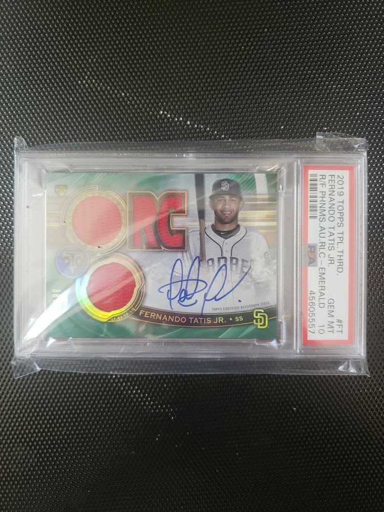 Auction Prices Realized Baseball Cards 2019 TOPPS TRIPLE