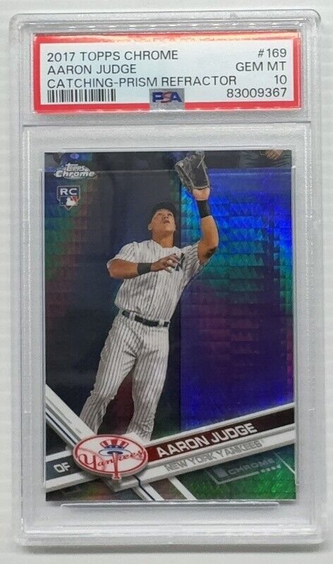 Auction Prices Realized Baseball Cards 2017 TOPPS CHROME Aaron Judge