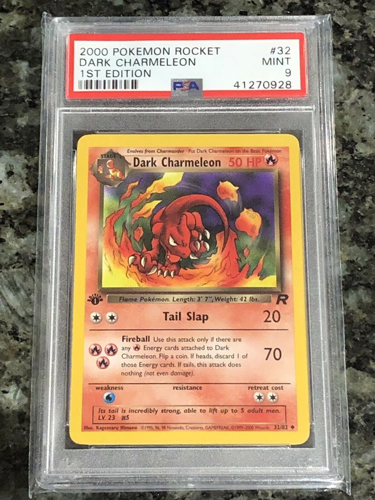 Auction Prices Realized Tcg Cards 2000 Pokemon Rocket Dark Charmeleon