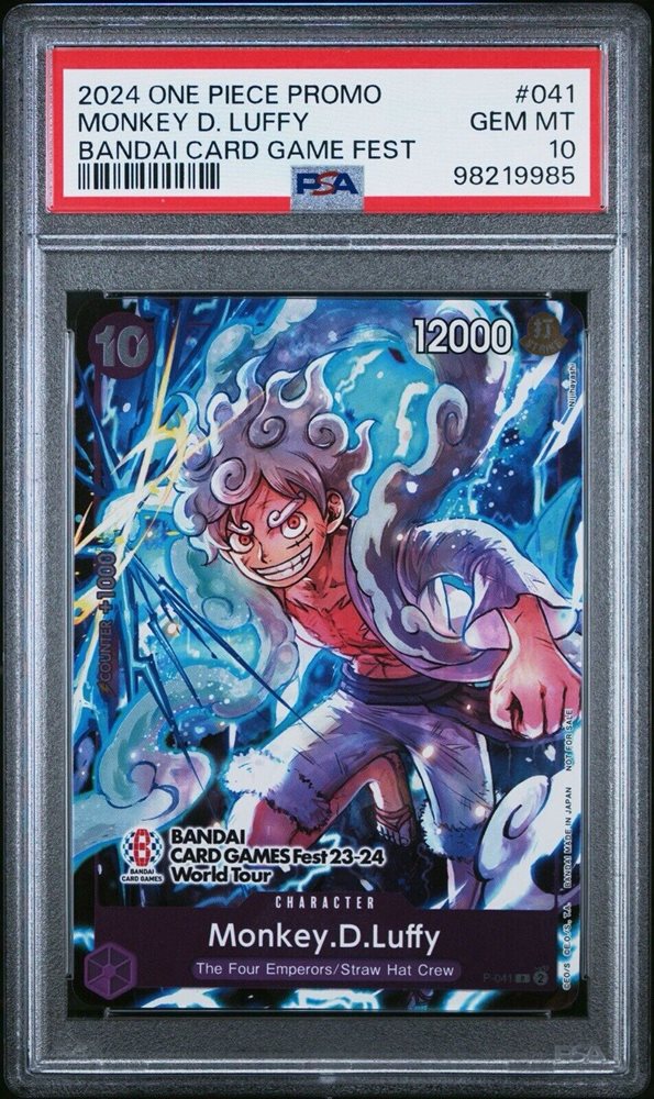 Auction Prices Realized Tcg Cards 2024 ONE PIECE PROMOS