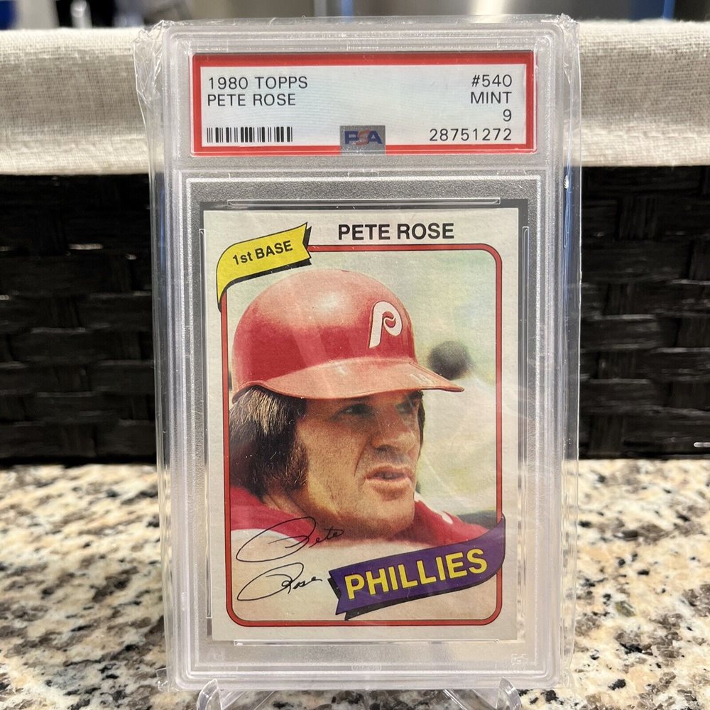 Auction Prices Realized Baseball Cards 1980 Topps Pete Rose