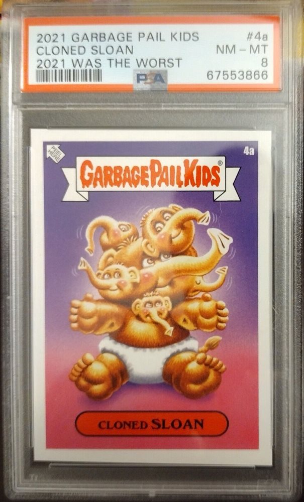 2021 Topps Garbage Pail Kids 2021 Was The Worst #4a Cloned Sloan front
