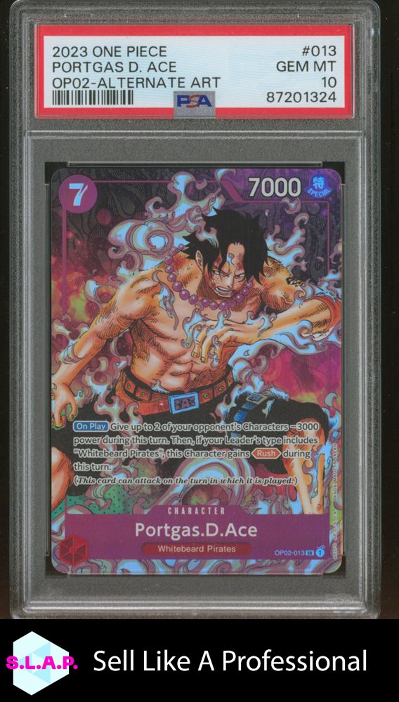 Auction Prices Realized Tcg Cards 2023 ONE PIECE OP02