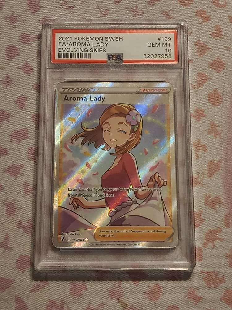 ポケモンカードゲーム Aroma Lady SR psa10 Auction Prices Realized Tcg Cards 2021 POKEMON JAPANESE