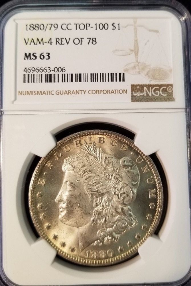 1880 S Morgan Dollar MS-64 NGC $1 MS-64 NGC