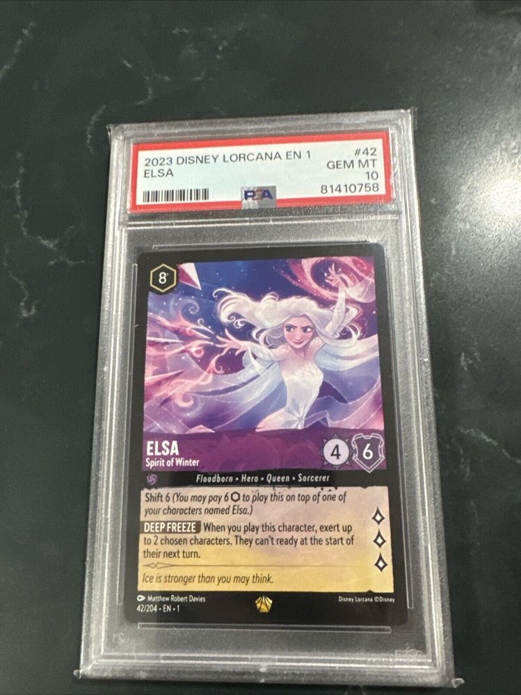 Auction Prices Realized Tcg Cards 2023 DISNEY LORCANA EN 1