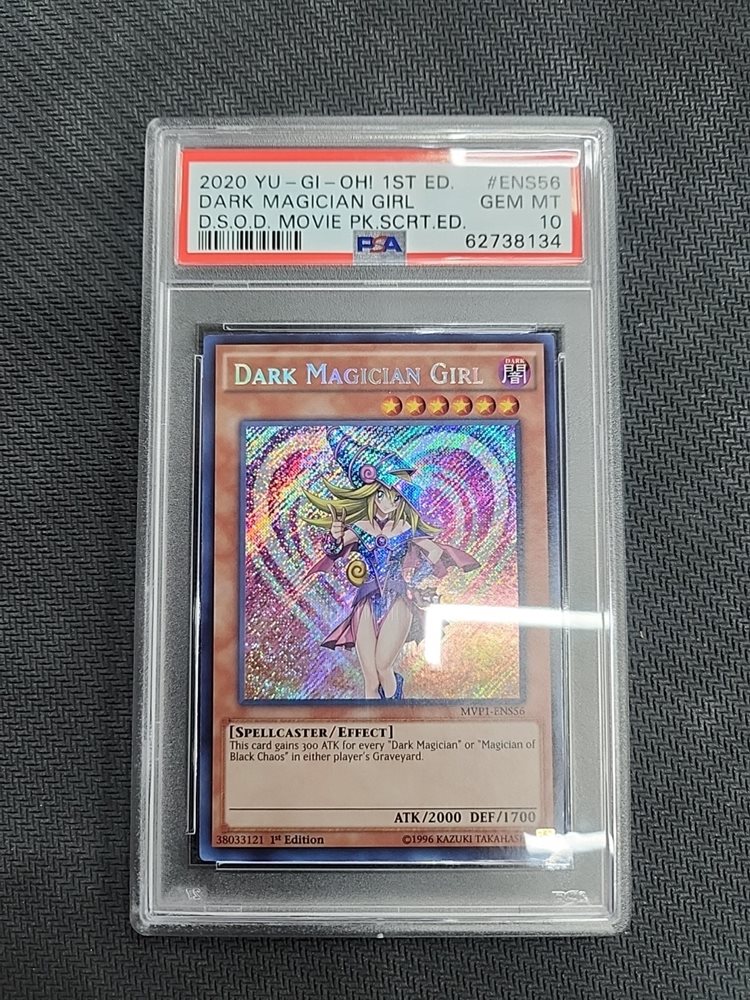 PSA 10 Dark Magician Girl 25th Quarter Century Secret Side