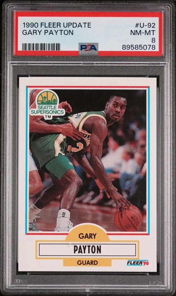 Auction Prices Realized Basketball Cards 1990 Fleer Update Gary Payton