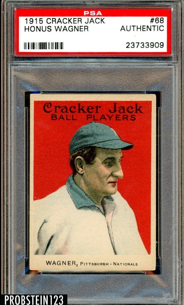 Auction Prices Realized Baseball Cards 1915 Cracker Jack Honus Wagner