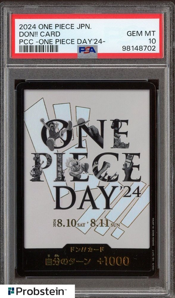 Auction Prices Realized Tcg Cards 2024 ONE PIECE JAPANESE
