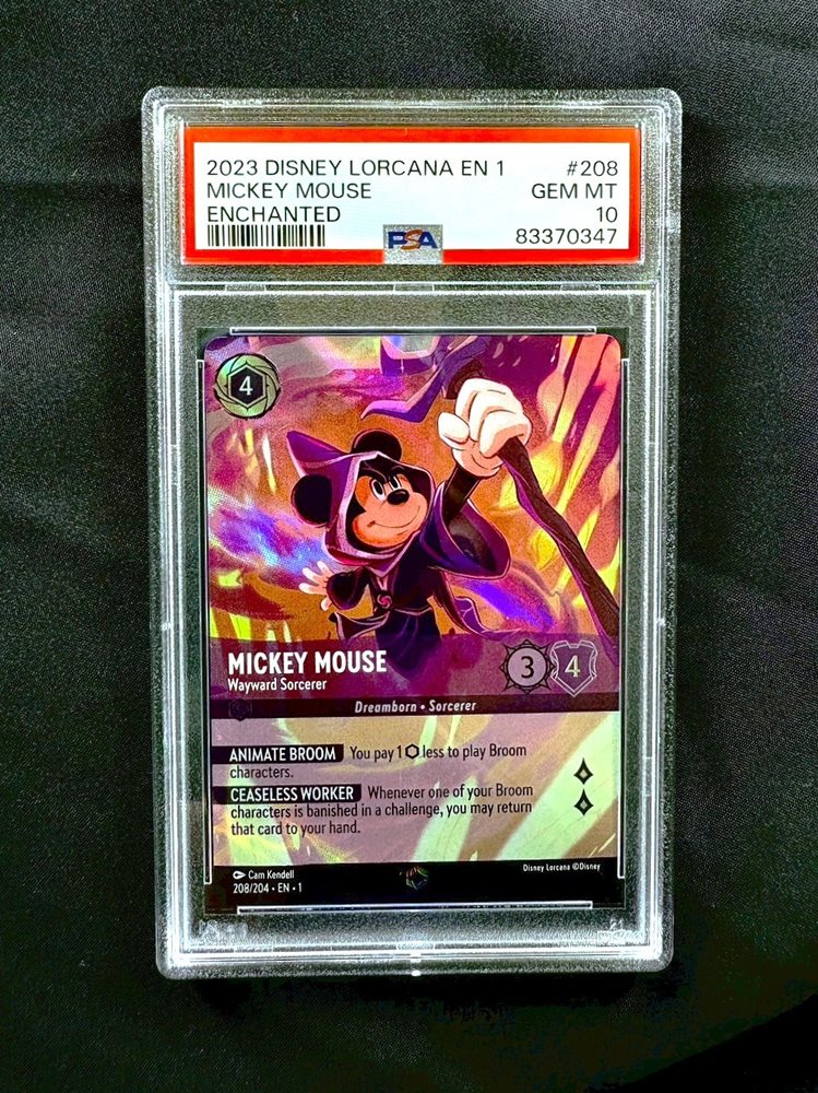 PSA10Disney Lorcanaミッキーエンチャンテッド766 PSA10Disney Lorcanaミッキーエンチャンテッド766 - メルカリ