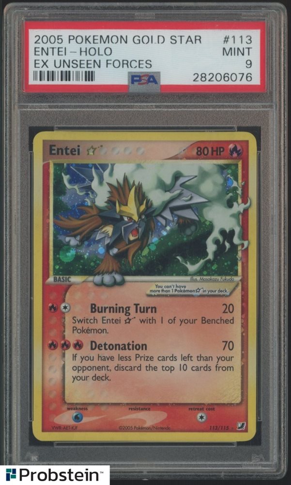 Auction Prices Realized Tcg Cards 2005 POKEMON EX UNSEEN FORCES