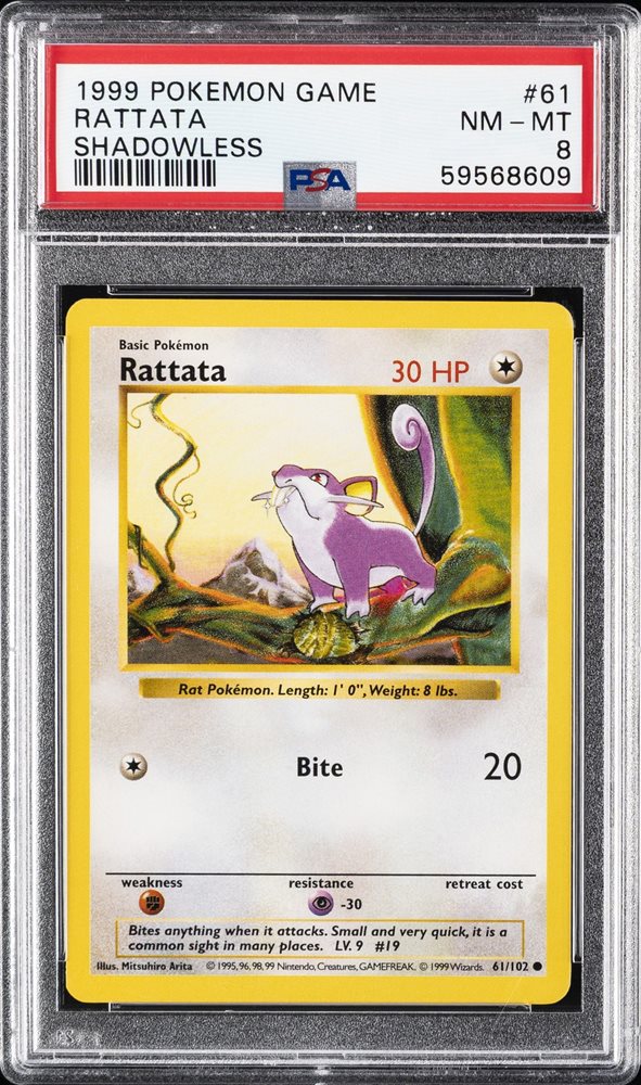 ポケモンカードゲーム Rattata 1st edition shadow less Rattata [1st Edition] #61 Prices | Pokemon Base Set