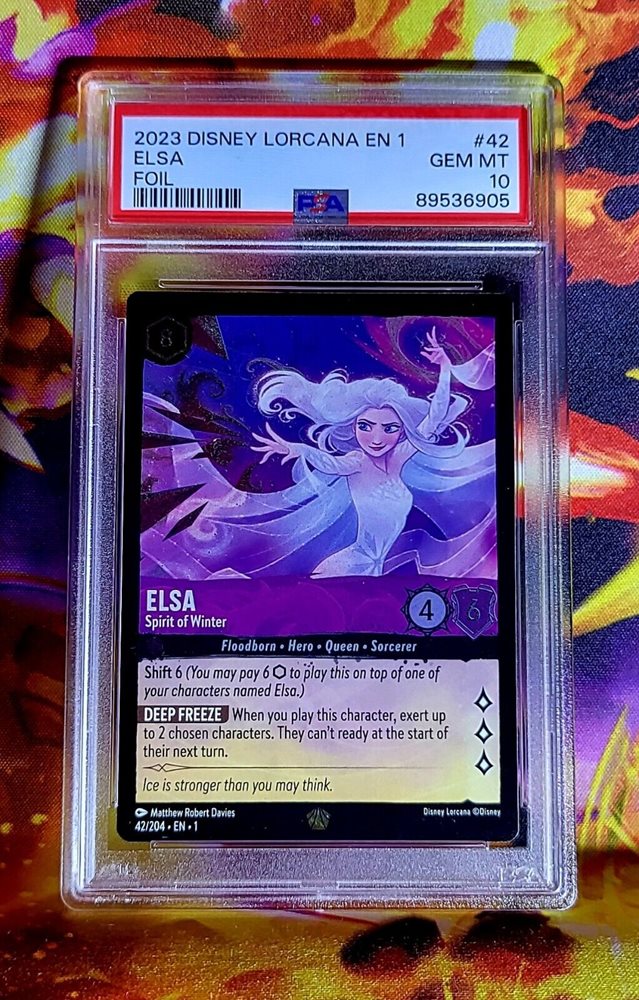 elsa spirit of winter lorcana card Disney Lorcana TCG Fabled Booster Box English – TCG Corner main image 1