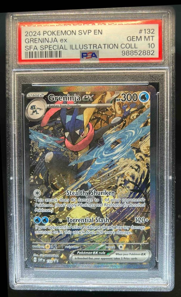 2024年 ポケモン Greninja ex SFA特別イラスト 2024年 ポケモン Greninja ex SFA特別イラスト 2024 Greninja ex
