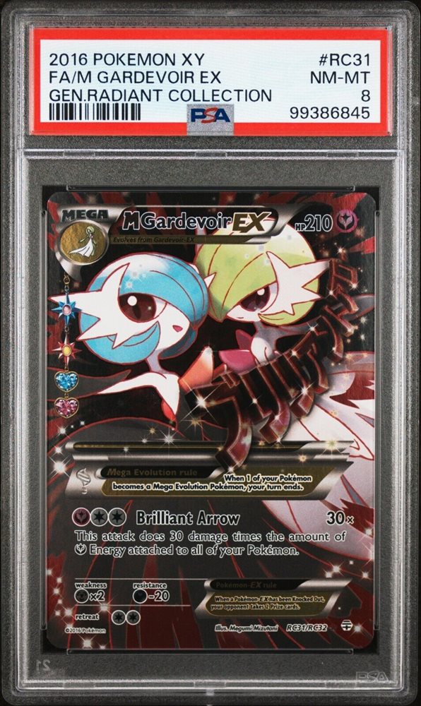 MサーナイトEX PSA9 1st mega gardevoir M Gardevoir EX 039/054 XY11 1st - Paper Moon Japan - annex -