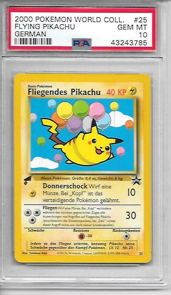 quick ball pokemon card gold Pikachu V Pokemon Vivid Voltage #043 AGS 10 main image 0