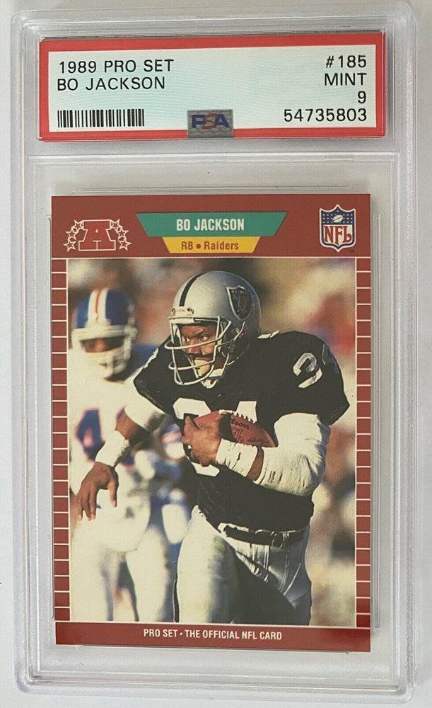 Auction Prices Realized Football Cards 1989 Pro Set Bo Jackson