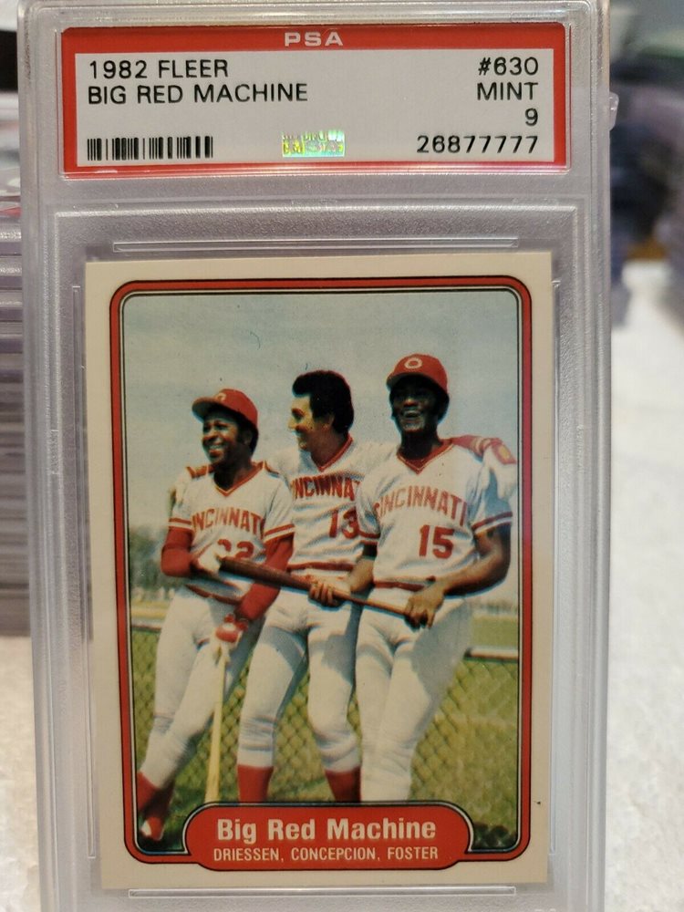 eBay Auction Item 154351019397 Baseball Cards 1982 Fleer