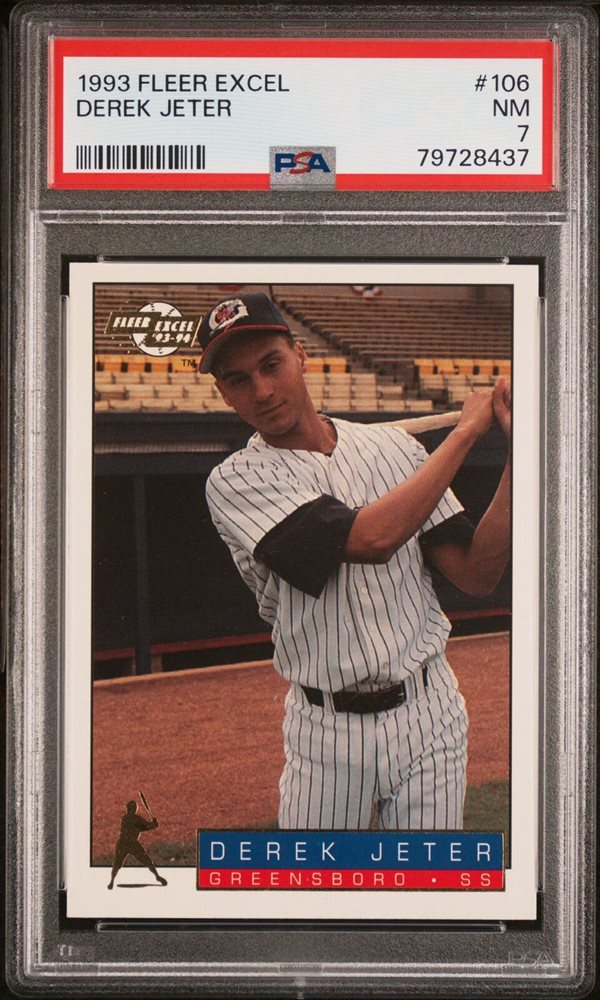 1993 デレク・ジータ　psa7 Derek Jeter 1993 Pinnacle RC #457 PSA NM 7 | eBay