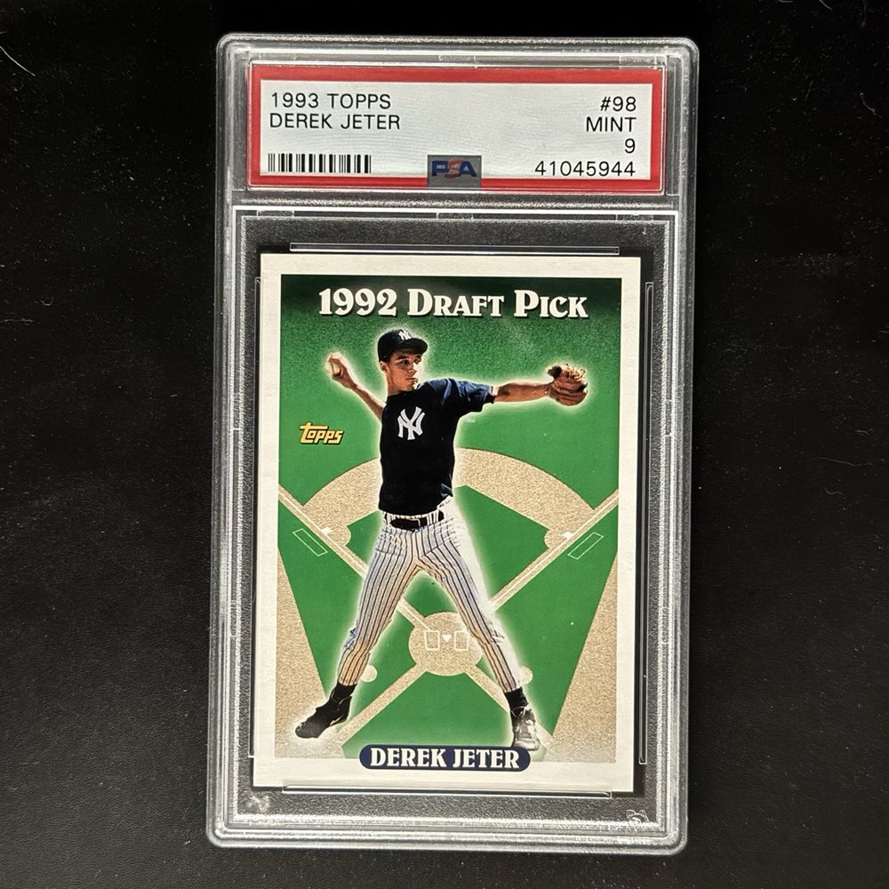 1993 デレク・ジータ　psa7 Auction Prices Realized Baseball Cards 1993 TOPPS Derek Jeter