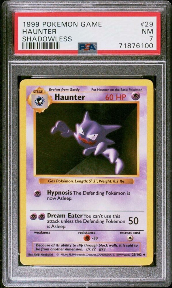 Auction Prices Realized Tcg Cards 1999 POKEMON GAME Haunter