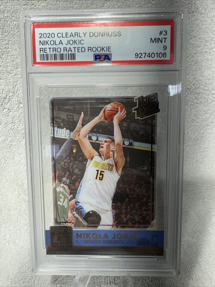その他 NIKOLA JOKIC RC DONRUSS PSA9 Nikola Jokic Rookie Donruss
