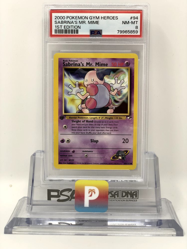 ポケモンカードゲーム Sabrina's Mr. Mime 1st Edition Gem 10 2000 Nintendo Pokemon Gym Challenge Sabrina's Mr. Mime 1St