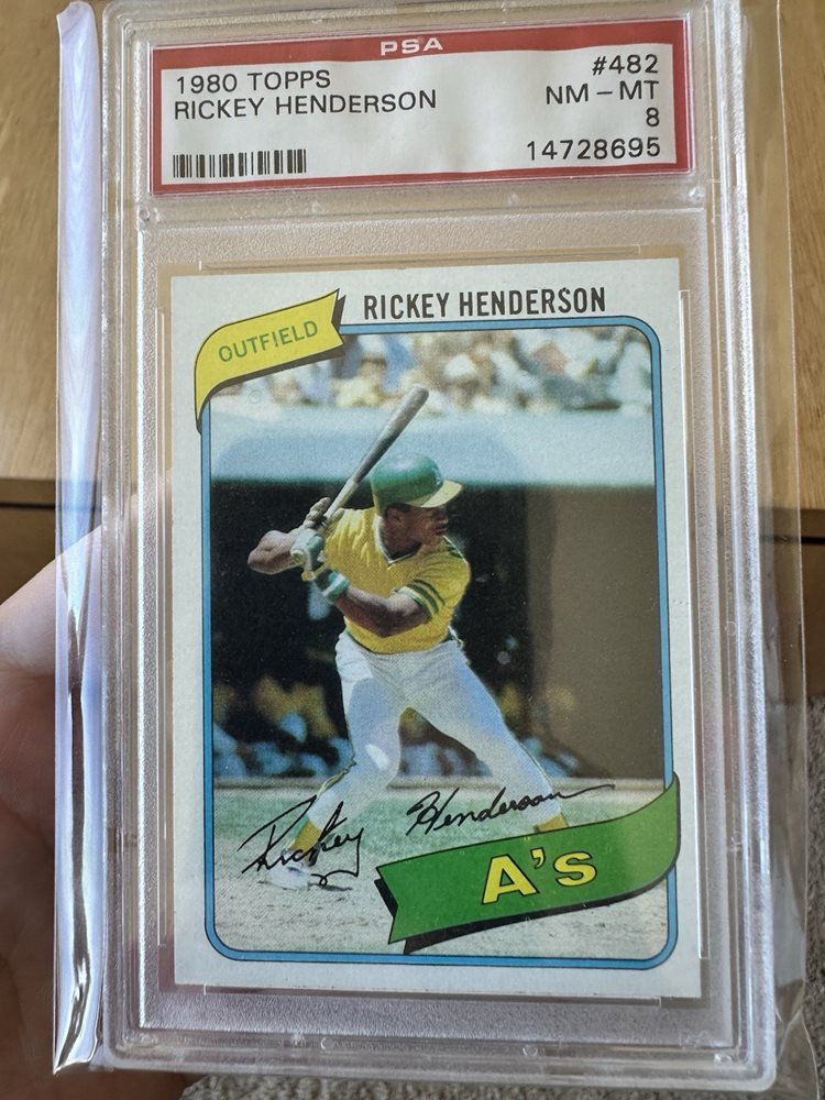Auction Prices Realized Baseball Cards 1980 TOPPS Rickey Henderson