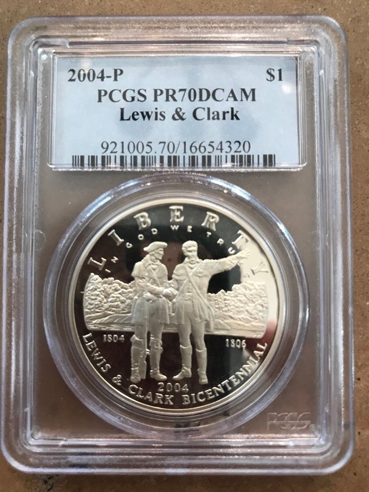 2004-P Lewis /& Clark $1 Proof Silver Commemorative Coin PR69 DCAM PCGS