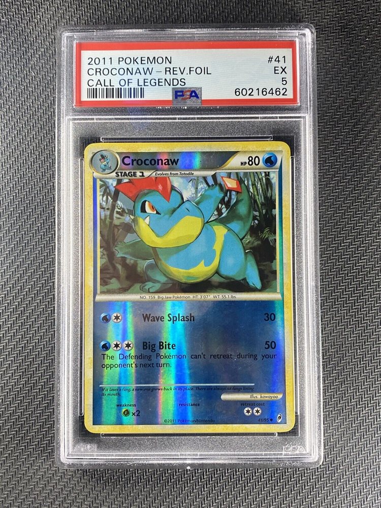 pokemon card croconaw Croconaw 31/111 Pokemon Card Neo Genesis Set Near Mint main image 1