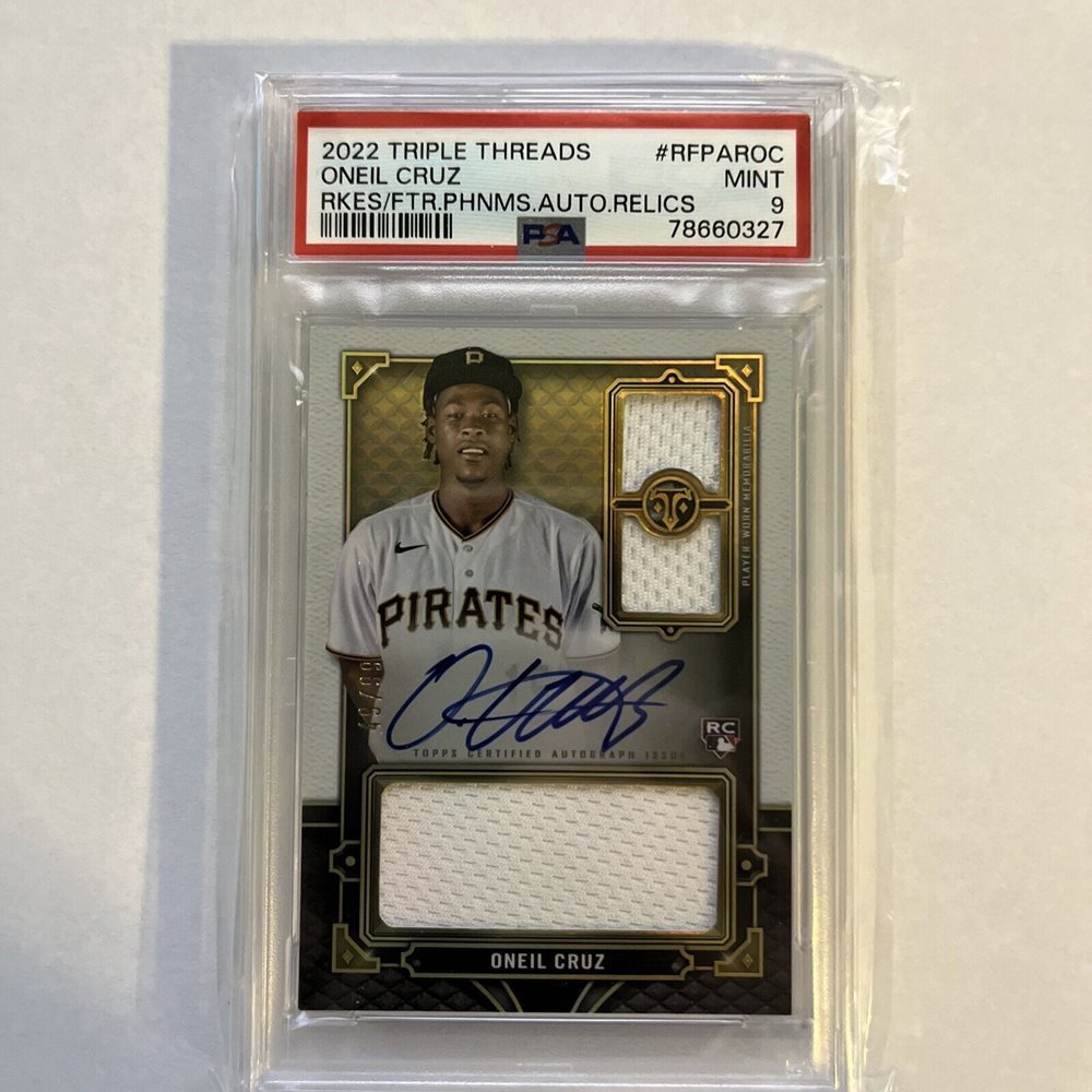 ONEIL CRUZ TOPPS 直筆サインカード 2022 Topps Update ONEIL CRUZ RC Stars of MLB - PITTSBURGH