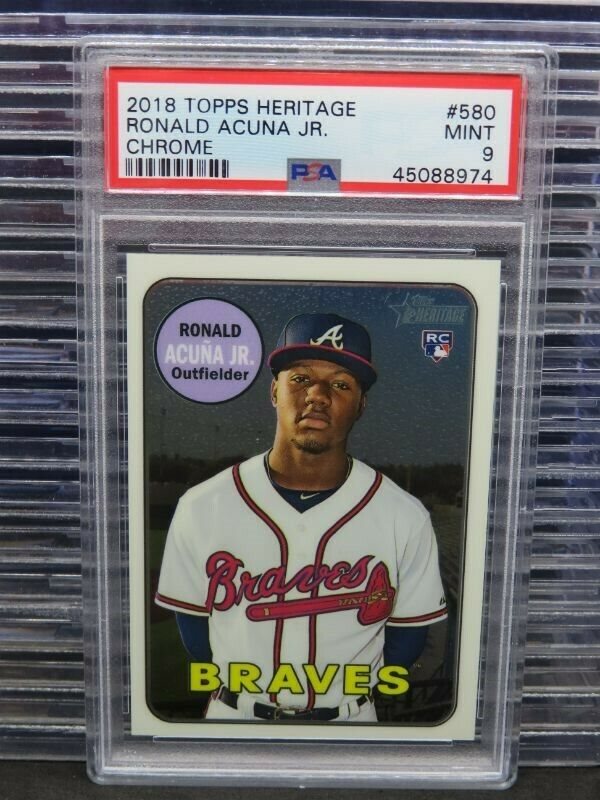 Auction Prices Realized Baseball Cards 2018 Topps Heritage Ronald ...